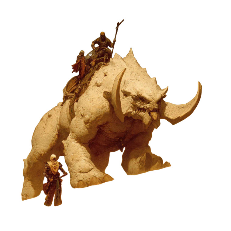 Desert Monster V2 Vinyl Car Decal Sticker – Waterproof & UV-Resistant 3.4133333333333336"