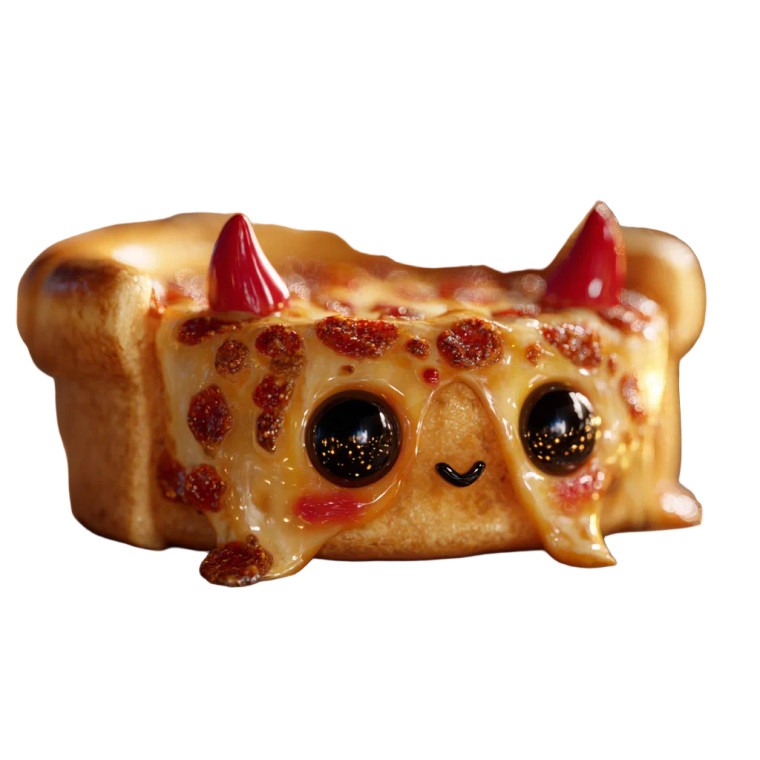 Pizza Devil Vinyl Car Decal Sticker – Waterproof & UV-Resistant 3.4133333333333336"