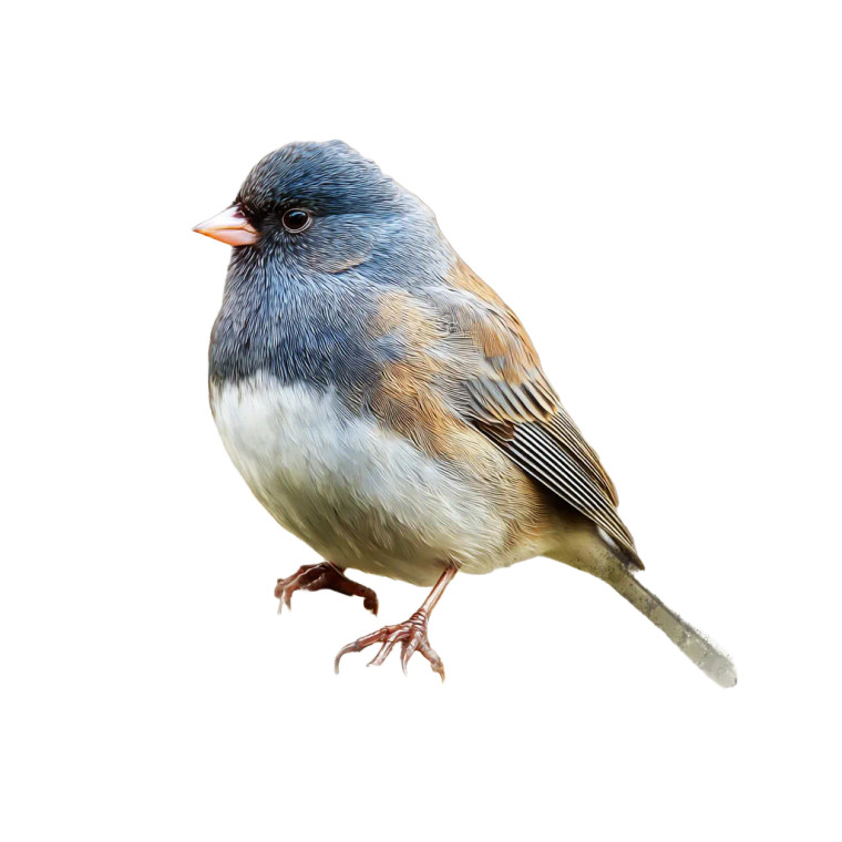 Vintage Junco Bird Vinyl Car Decal Sticker – Waterproof & UV-Resistant 6.826666666666667"
