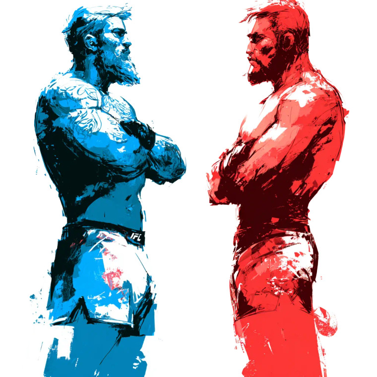 Mma Superhero Fighters Vinyl Car Decal Sticker – Waterproof & UV-Resistant 3.4133333333333336"