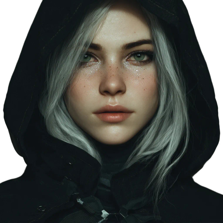 Fantasy Blonde Woman V5 Vinyl Car Decal Sticker – Waterproof & UV-Resistant 3.4133333333333336"