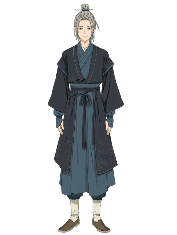 Hanfu Anime Protagonist Vinyl Car Decal Sticker – Waterproof & UV-Resistant 4.1066666666666665"