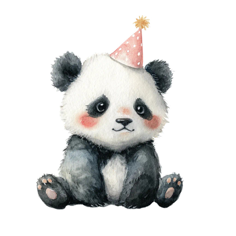 Kawaii Baby Panda Vinyl Car Decal Sticker – Waterproof & UV-Resistant 3.4133333333333336"