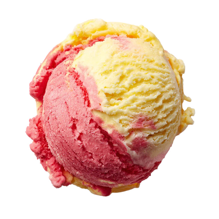 Tricolor Ice Cream Vinyl Car Decal Sticker – Waterproof & UV-Resistant 6.826666666666667"