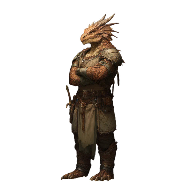 Dragonborn Woodsman Vinyl Car Decal Sticker – Waterproof & UV-Resistant 3.4133333333333336"
