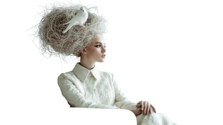 Surreal Fashion Muse V2 Vinyl Car Decal Sticker – Waterproof & UV-Resistant 5.4