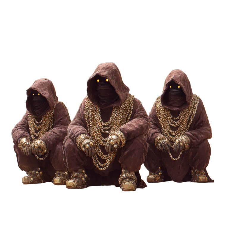 Blinged Jawas Vinyl Car Decal Sticker – Waterproof & UV-Resistant 3.4133333333333336"