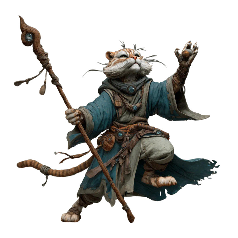 Tabaxi Monk V9 Vinyl Car Decal Sticker – Waterproof & UV-Resistant 3.4133333333333336"