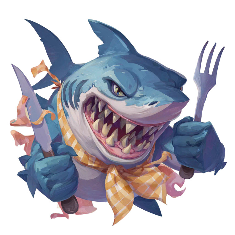 Disney Shark Diner Vinyl Car Decal Sticker – Waterproof & UV-Resistant 3.4133333333333336"