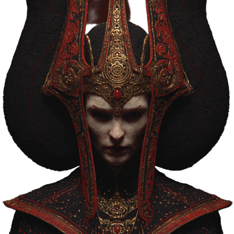 Sith Empress Vinyl Car Decal Sticker – Waterproof & UV-Resistant 6.826666666666667"