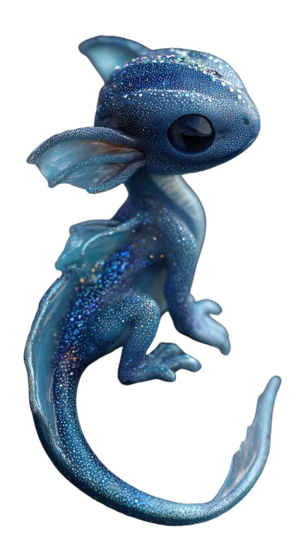 Moonlit Glass Dragon Vinyl Car Decal Sticker – Waterproof & UV-Resistant 9.706666666666667"