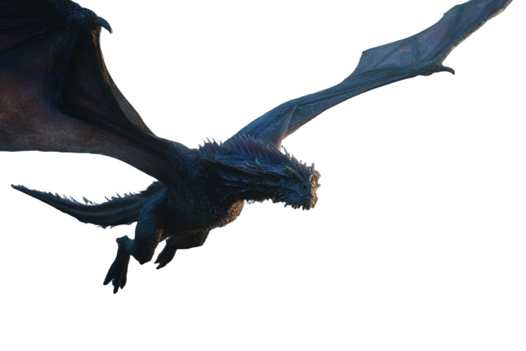 Rainbow Wyvern Dragon Vinyl Car Decal Sticker – Waterproof & UV-Resistant 2.986666666666667"