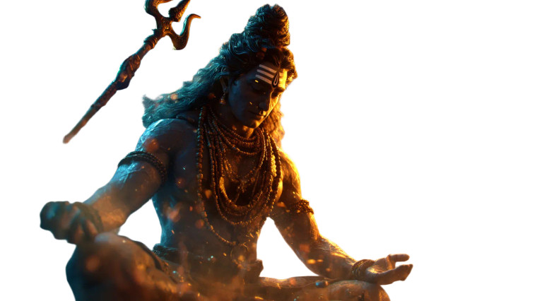 Divine Shiva Tandav Vinyl Car Decal Sticker – Waterproof & UV-Resistant 2.72"