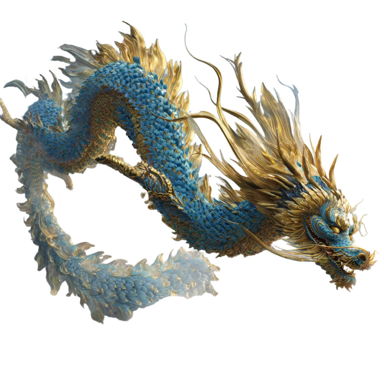 Celestial Dragon Flight Vinyl Car Decal Sticker – Waterproof & UV-Resistant 3.4133333333333336"