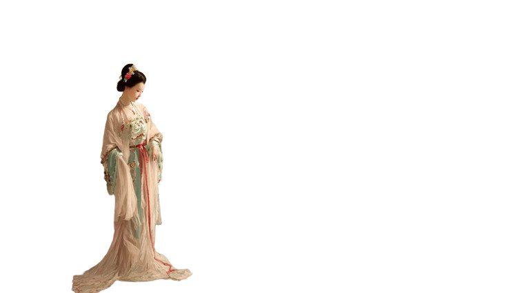 Ink Wash Beauty Vinyl Car Decal Sticker – Waterproof & UV-Resistant 2.72"