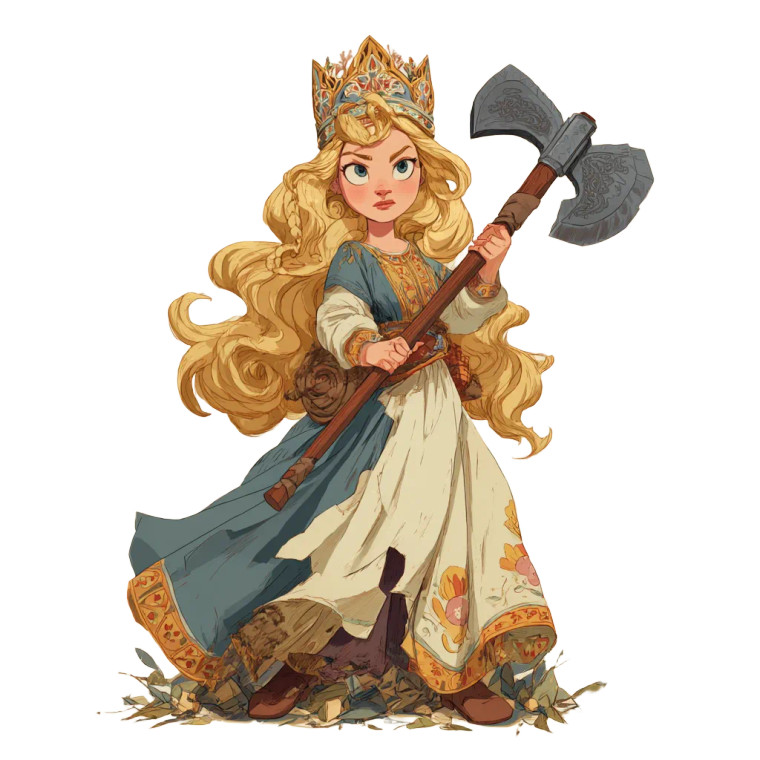 Warrior Princess V19 Vinyl Car Decal Sticker – Waterproof & UV-Resistant 3.4133333333333336"