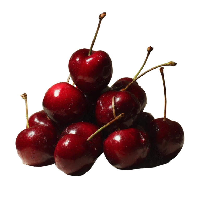 Plump Cherries Vinyl Car Decal Sticker – Waterproof & UV-Resistant 3.4133333333333336"