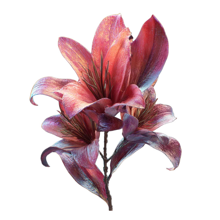 Flower V15 Vinyl Car Decal Sticker – Waterproof & UV-Resistant 3.4133333333333336"