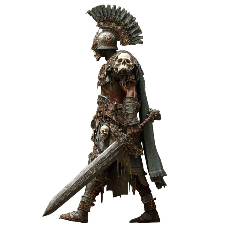 Brutal Armored Warrior Vinyl Car Decal Sticker – Waterproof & UV-Resistant 3.4133333333333336"