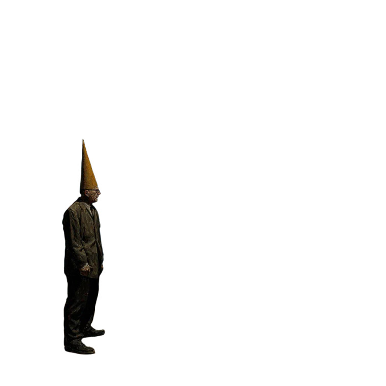 Lonely Party Hat Vinyl Car Decal Sticker – Waterproof & UV-Resistant 6.826666666666667"