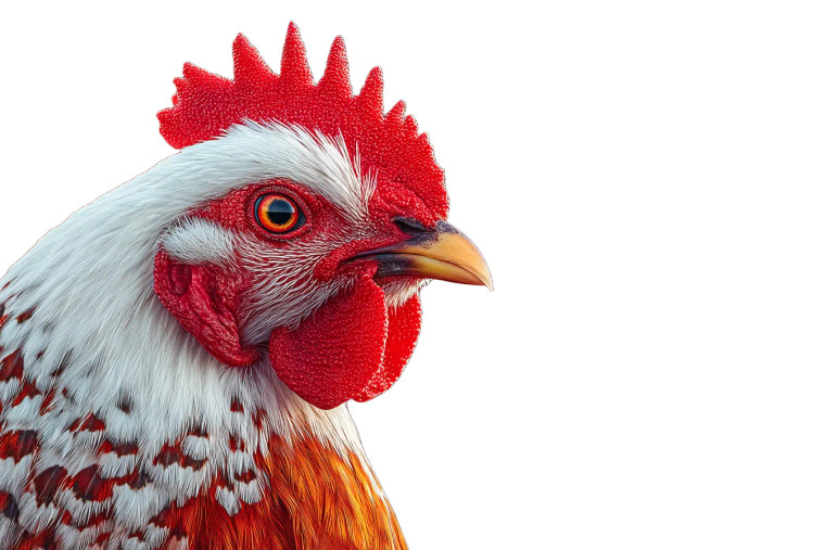 Photogenic Chicken Vinyl Car Decal Sticker – Waterproof & UV-Resistant 5.97333333333333