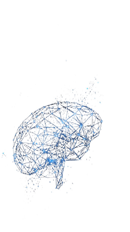 Glowing Digital Brain V5 Vinyl Car Decal Sticker – Waterproof & UV-Resistant 4.8533333333333335"