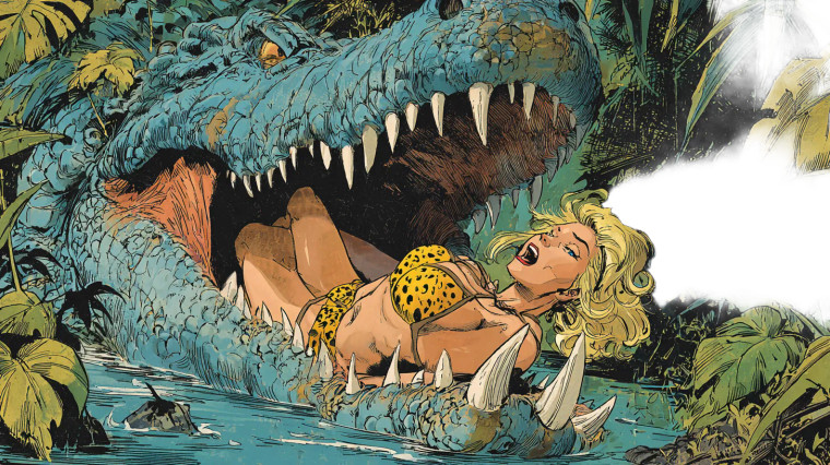 Blonde Barbarian Shouting Vinyl Car Decal Sticker – Waterproof & UV-Resistant 2.72"