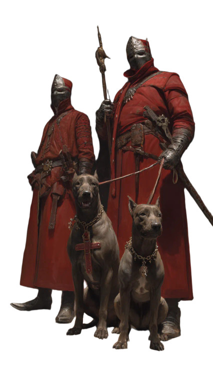 Inquisition Soldiers Vinyl Car Decal Sticker – Waterproof & UV-Resistant 4.8533333333333335"
