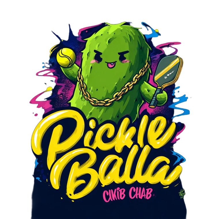 Pickle Balla Vinyl Car Decal Sticker – Waterproof & UV-Resistant 3.4133333333333336"