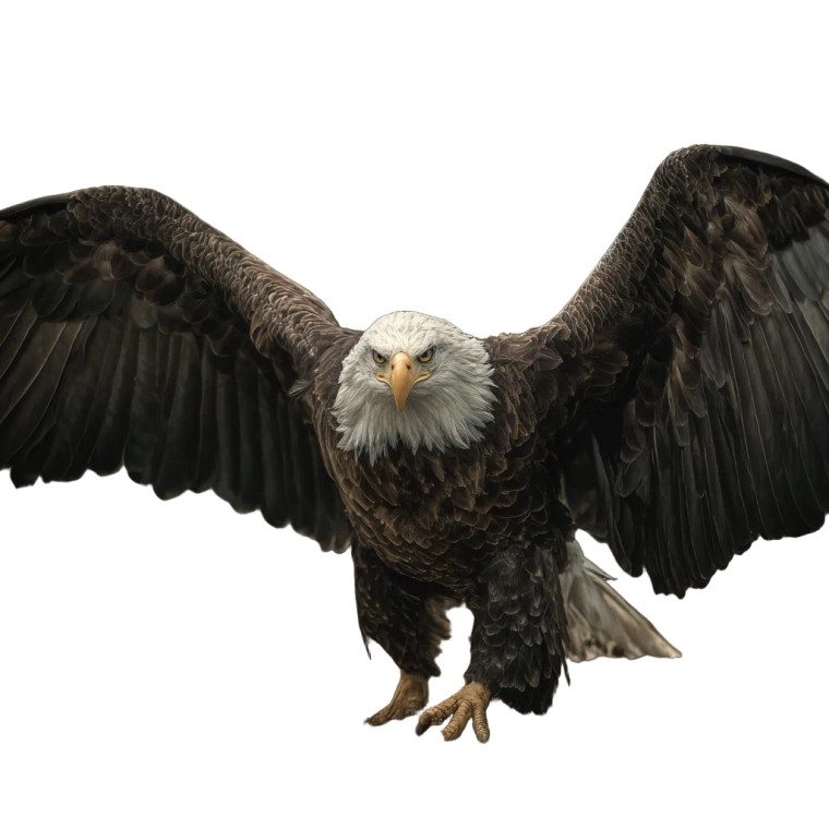 Powerful Aggressive Eagle Vinyl Car Decal Sticker – Waterproof & UV-Resistant 6.826666666666667"