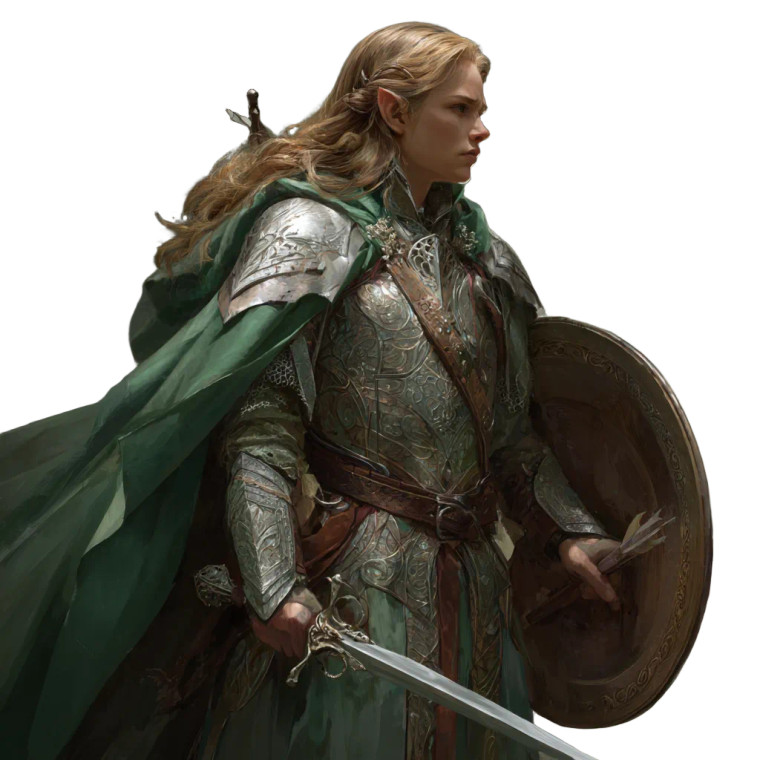 Mirkwood Elf Warrior V2 Vinyl Car Decal Sticker – Waterproof & UV-Resistant 3.4133333333333336"