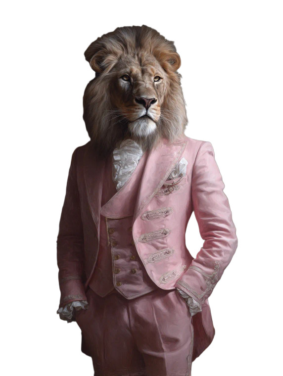 Royal Lion Soldier Vinyl Car Decal Sticker – Waterproof & UV-Resistant 8.213333333333333"