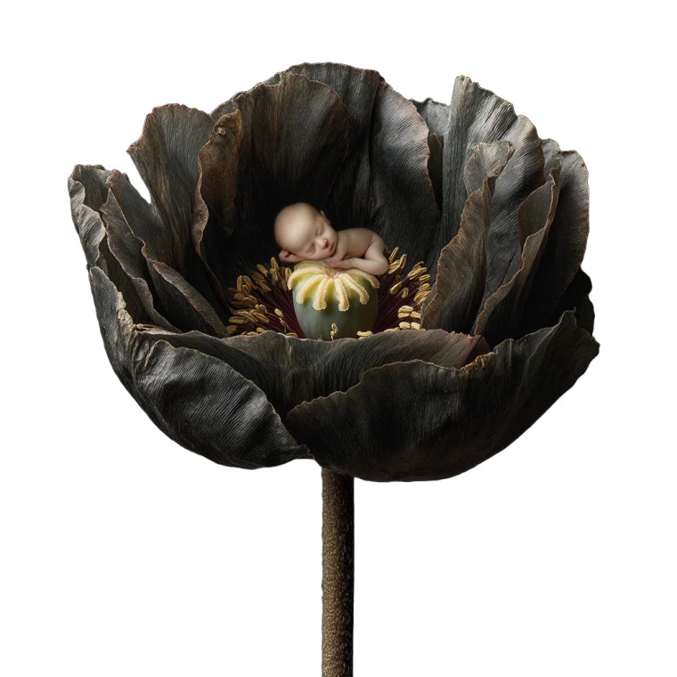 Black Flower Dream Vinyl Car Decal Sticker – Waterproof & UV-Resistant 3.4133333333333336" Black Flower Dream Vinyl Car Decal Sticker – Waterproof & UV-Resistant 3.4133333333333336"