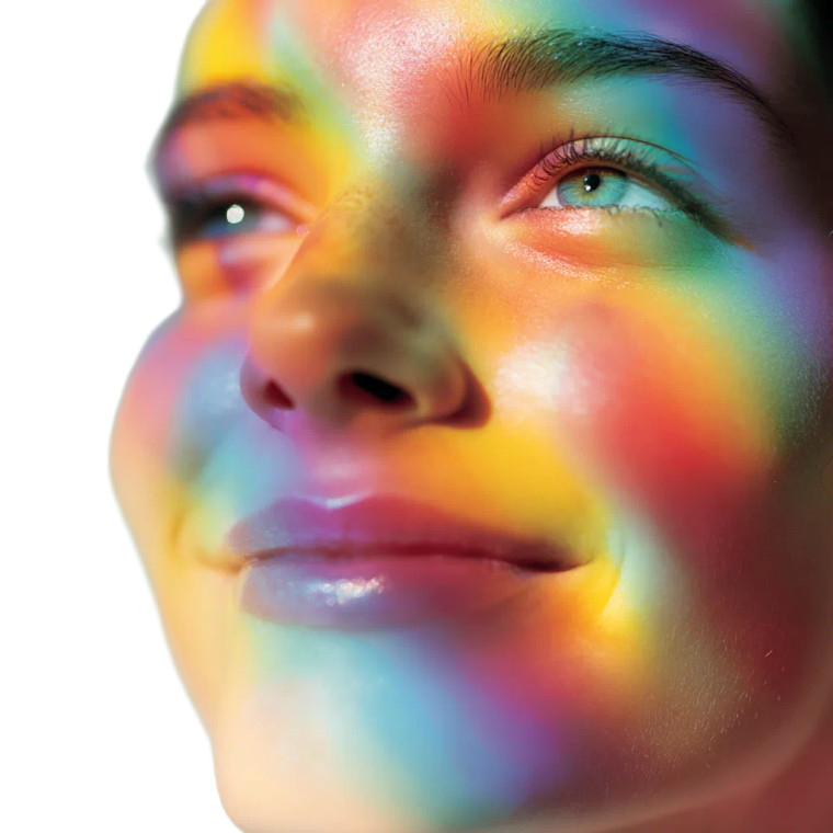 Rainbow Girl Vinyl Car Decal Sticker – Waterproof & UV-Resistant 3.4133333333333336"