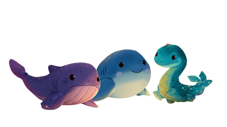 Sea Friends Adventure Vinyl Car Decal Sticker – Waterproof & UV-Resistant 2.72"