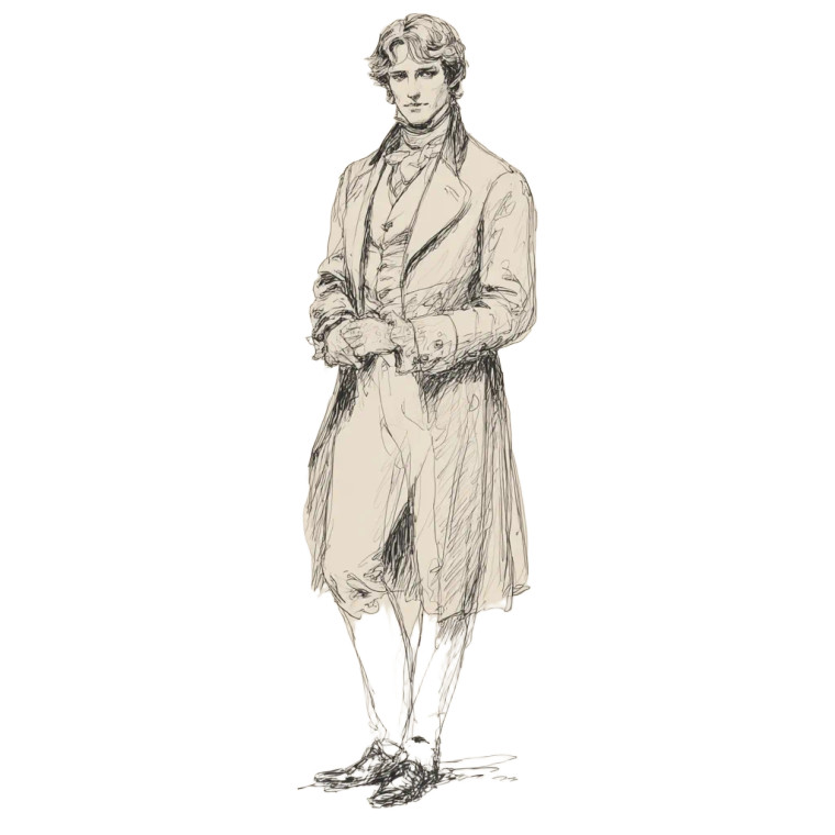 Regency Gentleman V3 Vinyl Car Decal Sticker – Waterproof & UV-Resistant 3.4133333333333336"