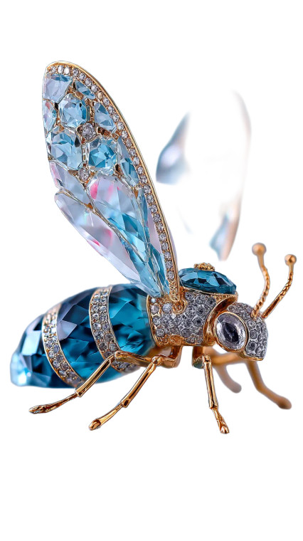 Crystal Firefly Vinyl Car Decal Sticker – Waterproof & UV-Resistant 4.8533333333333335"