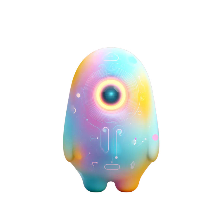 Joysquadzoo Mascot Vinyl Car Decal Sticker – Waterproof & UV-Resistant 3.4133333333333336"