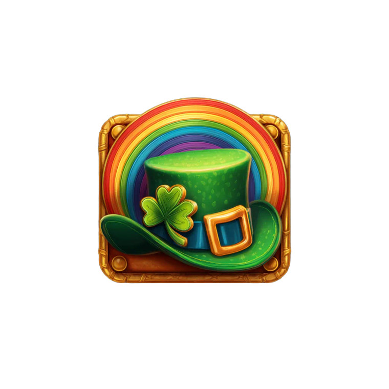 Leprechaun Hat Rainbow Vinyl Car Decal Sticker – Waterproof & UV-Resistant 6.826666666666667"