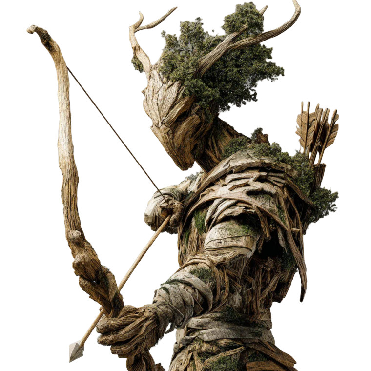 Tree Warrior Logo Vinyl Car Decal Sticker – Waterproof & UV-Resistant 3.4133333333333336"