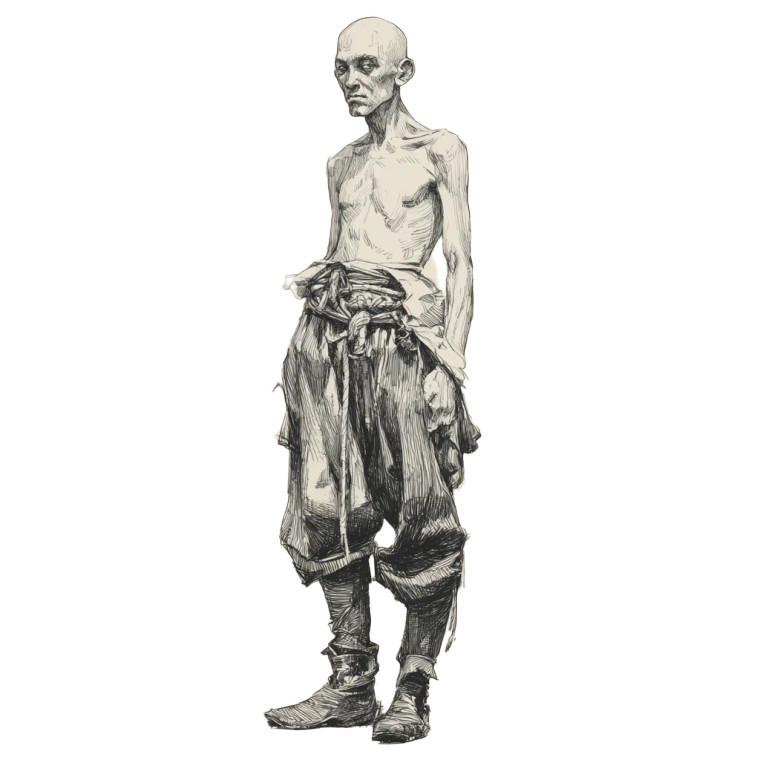 Sad Bald Pirate Vinyl Car Decal Sticker – Waterproof & UV-Resistant 3.4133333333333336"