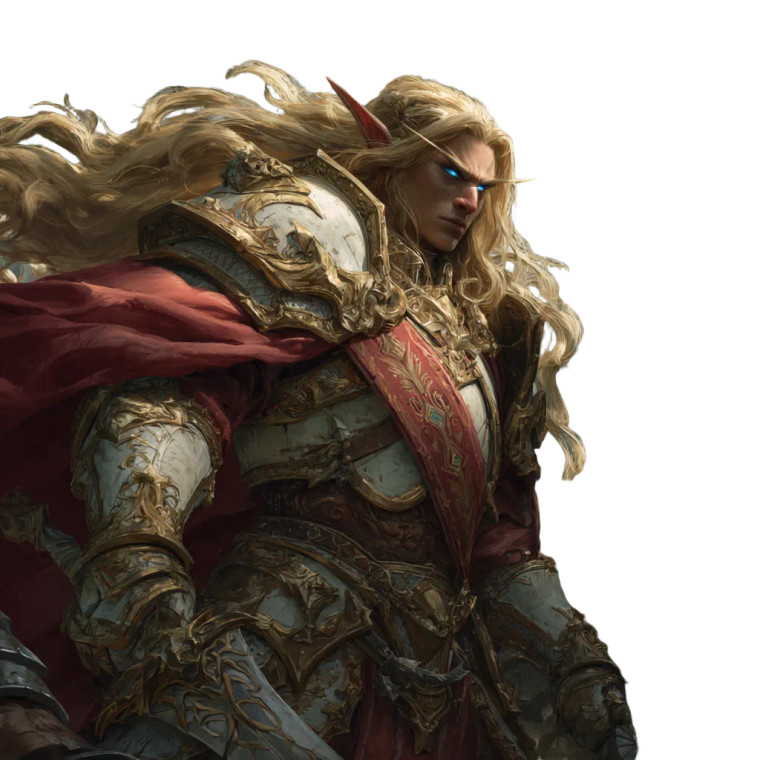 Elven Warrior V25 Vinyl Car Decal Sticker – Waterproof & UV-Resistant 3.4133333333333336"