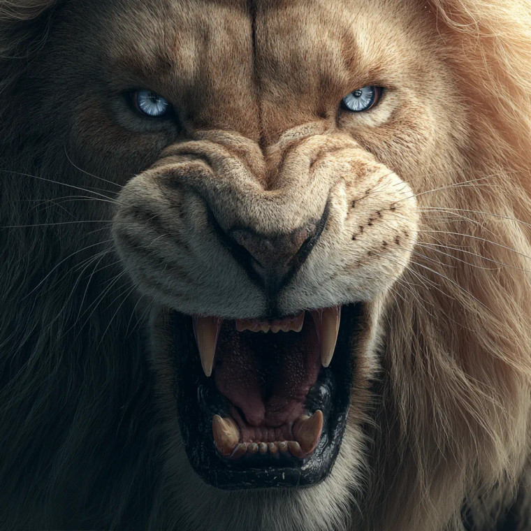 Roaring Lion Close-Up V2 Vinyl Car Decal Sticker – Waterproof & UV-Resistant 6.826666666666667" Roaring Lion Close-Up V2 Vinyl Car Decal Sticker – Waterproof & UV-Resistant 6.826666666666667"