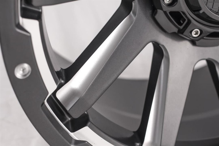 Upgrade your ride with Grid Wheels GD05 Gloss Graphite 18x9 Wheel | Vehicle Specific Fitment | Premium Aluminum Construction