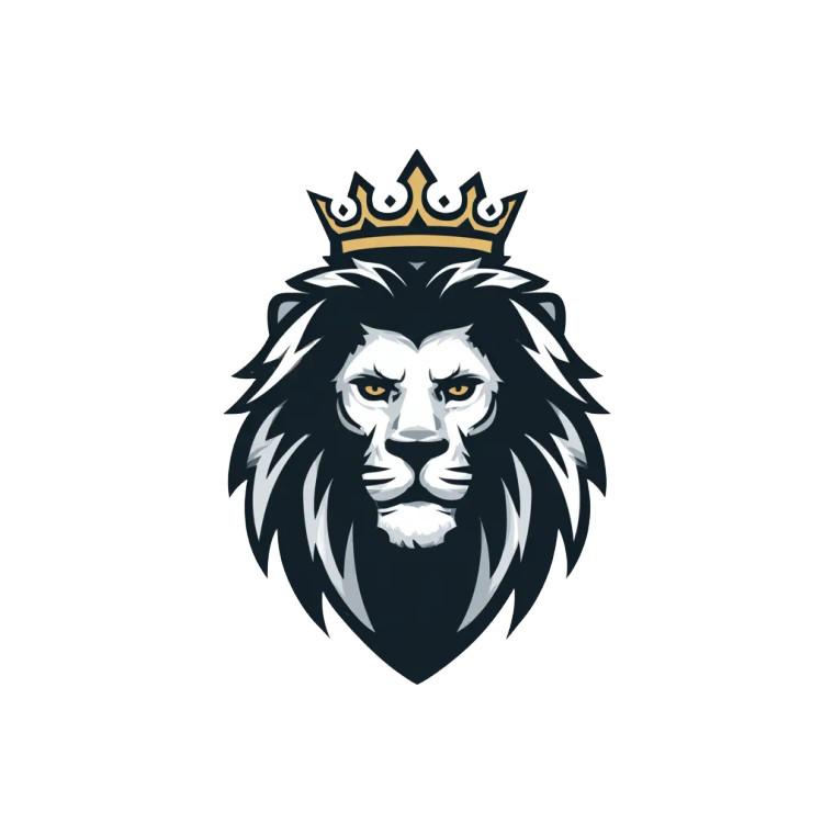 Lion Crown Logo Vinyl Car Decal Sticker – Waterproof & UV-Resistant 6.826666666666667" Lion Crown Logo Vinyl Car Decal Sticker – Waterproof & UV-Resistant 6.826666666666667"