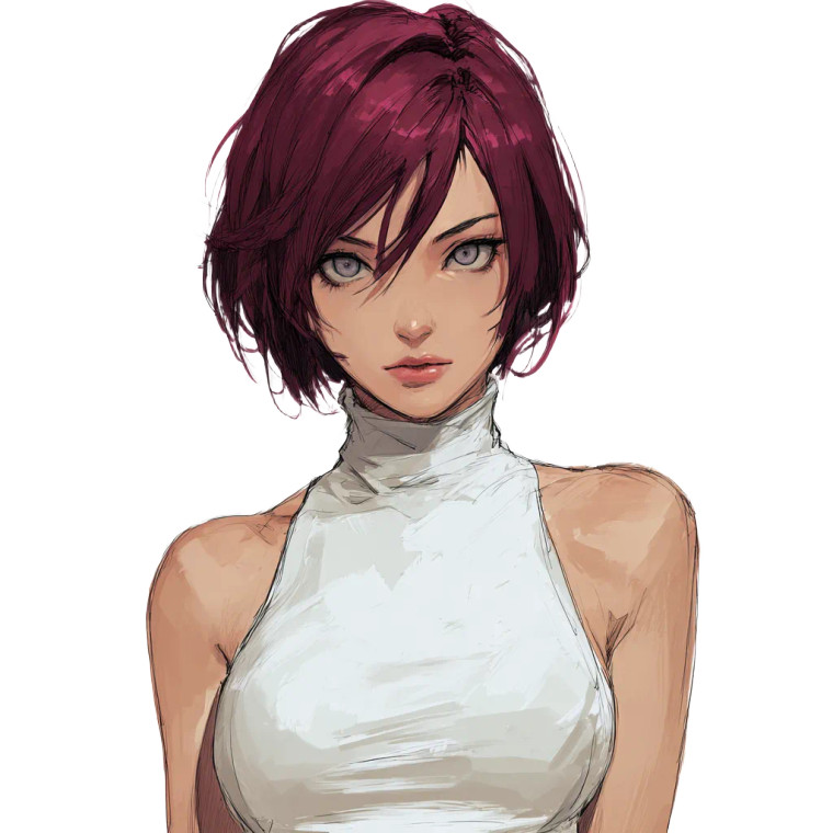 Anime-Style Woman Portrait Vinyl Car Decal Sticker – Waterproof & UV-Resistant 3.4133333333333336" Anime-Style Woman Portrait Vinyl Car Decal Sticker – Waterproof & UV-Resistant 3.4133333333333336"