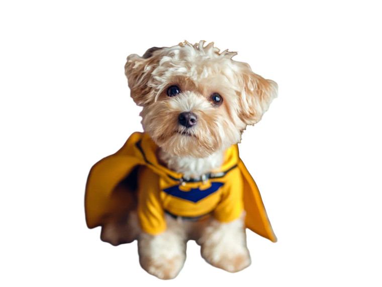 Superhero Dog V5 Vinyl Car Decal Sticker – Waterproof & UV-Resistant 6.1866666666666665"