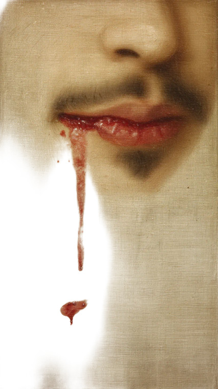 Renaissance Dripping Lips Vinyl Car Decal Sticker – Waterproof & UV-Resistant 9.706666666666667"
