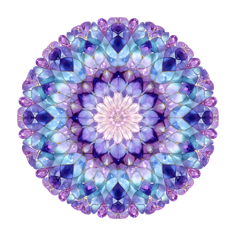 Vibrant Kaleidoscope Dream Vinyl Car Decal Sticker – Waterproof & UV-Resistant 6.826666666666667"