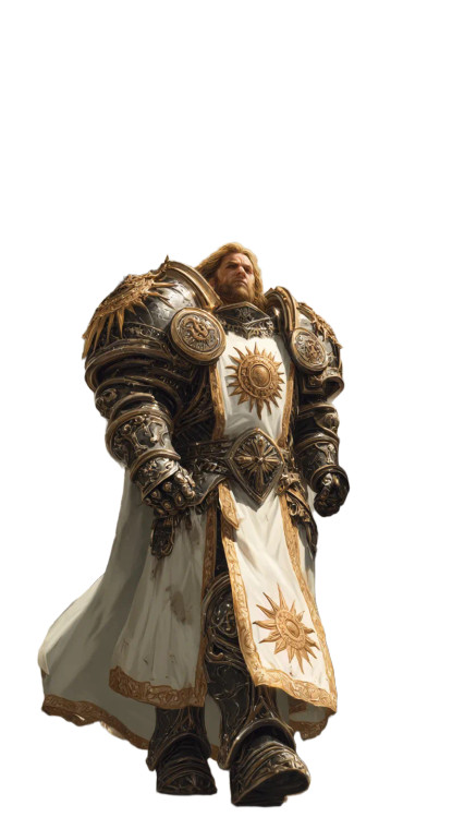 Legendary Paladin Saidan Vinyl Car Decal Sticker – Waterproof & UV-Resistant 9.706666666666667"
